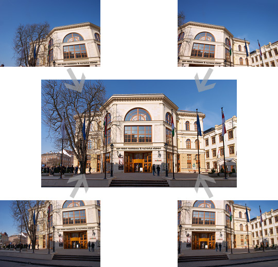 panorama-fotozas-1 Négy fotót összefűzni nem nehéz: általában automatikusan is szépen összeállítják a képet a jobb panrámaszoftverek