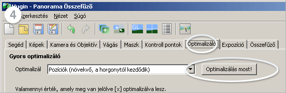 Hugin optimalizáló