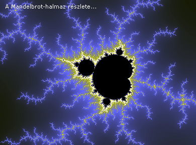 A Mandelbrot halmaz részlete